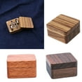 thumbnail image 3 of HeroNeo High Quality Men Suit Wooden Cufflink Gift Box Wood Jewelry Keepsake Storage Box, 3 of 14