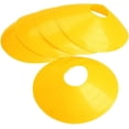 thumbnail image 2 of Señal de entrenamiento de fútbol, ​​plato, plato, cono, marcador de obstáculos, conos de fútbol, ​​conos de entrenamiento de fútbol (5 piezas, amarillo+rojo+verde+azul+naranja), 2 of 5