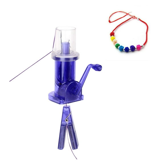 RENACLIPY Spool Knitting Tool for Yarn Projects, Easy Braiding Machine for Kids and Adults Crafting Fun