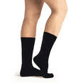 thumbnail image 2 of On The Go Women's Crew Socks Black 6 Pair Pack, 2 of 4