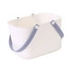 thumbnail image 2 of Cesta de ducha portátil, organizador multiusos para baño, gran capacidad. Blanco, 2 of 9