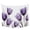 White, variant on Purple Tulip Flower Tapestry for Bedroom Wall Hanging Tapestry, Aesthetics Farmhouse Floral Plant Ceiling Backdrop Tapestries Poster Blanket Wall Decor for Teens Room Living Room Dorm 39" x 59"