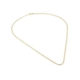 thumbnail image 2 of Cadena Estilo Barbada Inglesa Diamantada 2 mm Oro Sólido 14k 45 Cm amarillo 00, 2 of 5