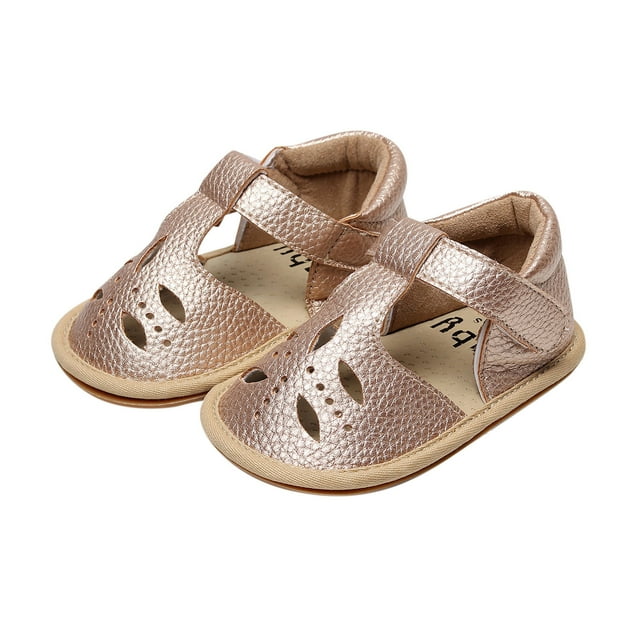 Sandales Plates d'Été Ajourées pour Bébés Filles et Garçons, Chaussures pour Tout-Petits