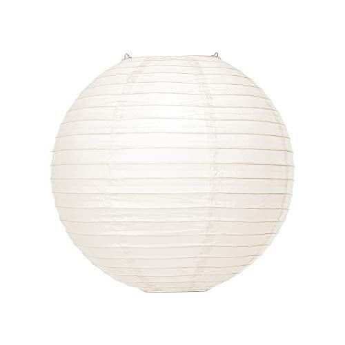 Premium Paper Lantern Lamp Shade 24 Inch Parallel Style Ribbed Wedding Beige Rice Chinese Japanese Hanging Decoration For Home Decor Parties And Weddings Com Premium Paper Lantern Lamp Shade 24, Chinese Rice Paper Light Shades