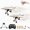 Triple-battery*2, variant on Rc Paper Airplane, 2026 Upgrade Paper Airplane Motor – DIY Aircraft Kit with Dual Propellers, Lightweight Foldable Flying Stem Toy Micro Fixed Wing Drone (Triple-Battery*1)