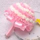 thumbnail image 2 of WASHWEPE 1Ud Ramo De Novia Rosa Artificial Para En Bodas, 2 of 7