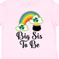 thumbnail image 4 of Inktastic Big Sis to Be Irish St Patricks Sister Girls Toddler T-Shirt, 4 of 5