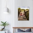 thumbnail image 3 of ARISTURING Museum Poster Frame, Medium Oak Woodgrain, 16 x 20 in, Single, 3 of 4