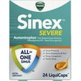 thumbnail image 2 of Vicks Sinex Severe Sinus Pressure & Headache Congestion HCI 24 ct, 4-Pack, 2 of 6
