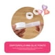 thumbnail image 3 of Punto de pegamento para globos 250PCS Pegamento de puntos Puntos adhesivos extraíbles transparentes Irfora  Tiras de cinta, 3 of 7