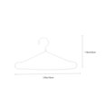 thumbnail image 2 of 25Pcs Metal Mini Clothes Hangers Dolly House Clothes Support Dolls Coat Rack, 2 of 7
