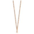 thumbnail image 2 of ANGARA Natural & Baguette Diamond Horizontal Bar Pendant in 14K Rose Gold for Women (Size-3x1.5mm| Color-H| Clarity-SI2) | Anniversary, Jewelry Gift for Women | Natural Diamond Necklace, 2 of 8
