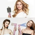 thumbnail image 2 of 5-in-1 Hot Air Styler & Hair Dryer Brush with Powerful Motor & Negative Ions for Fast Drying, Curling, & Frizz-Free Styling (Purple), 2 of 17