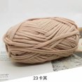 thumbnail image 1 of Nvzi Hilo para tejer a mano, 2 rollos de hilo de tira de tela, color caqui, mezcla premium de 65 % poliéster y 35 % algodón, ideal para tejer a crochet con fácil rendimiento., 1 of 4