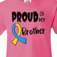 thumbnail image 4 of Inktastic Proud of My Brother Down Syndrome Awareness Youth T-Shirt, 4 of 5