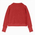 thumbnail image 6 of TOWED22 Girls Half Zip Up Sweatshirt Long Sleeve Cropped Pullover Sweatshirt Fall Cute Clothes for Girls Fashion Winter Sweatshirts,D, 6 of 7