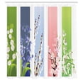 thumbnail image 2 of Ambesonne Colorful Shower Curtain, Lily Primrose Valley, 69"Wx70"L, Multicolor, 2 of 4