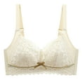 thumbnail image 4 of LLYWEY Wirefree Tshirt Bras for Women on Clearance Bras with No Padding Ladies T-Shirt Bra Style-1095 Women Convertible Bra Feature Adult Female Nursing Sports Bras Beige 38B, 4 of 4