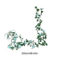 thumbnail image 3 of Ovzne Artificial Silk Flower Garland – 98-Inch Blue Floral Wall Hanging for Home Event Decor, 3 of 6