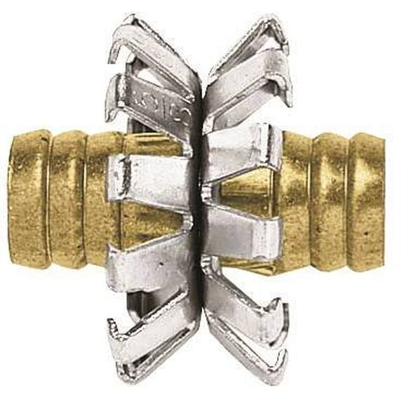 Gilmour 5/8 in. Brass Threaded Male Clinch Hose Mender