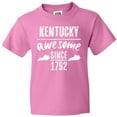 thumbnail image 3 of Inktastic Kentucky is Awesome Since 1792 Youth T-Shirt, 3 of 5