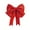 Red, variant on Christmas Decoration Bow, EVA Material Bow Ornament, DIY Christmas Party Props for Home and Storefront, Easy Assembly Reusable Lightweight Bow Decoration Kit