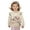 Birds Cherry Blossom Beige, variant on Blue Leopard Print Toddler Girls Sweatshirt Ruffle Shoulder Long Sleeve Sweatshirts Graphic Pullover Top Girls Sweater Casual Fall Winter Clothes, for 5-6Y