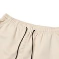 thumbnail image 6 of Resicozy Cargo Sweatpants for Men Casual Athletic Drawstring Waist Jogging Sweatpant with Pockets Home Party Khaki XL, 6 of 9