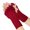 Date red, variant on Outdoor Protective Knit Gloves Designed For Harsh Winters Fingerless Gloves