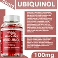 thumbnail image 4 of Mega CoQ10 Ubiquinol 100mg - Heart and Cardiovascular Health, Boosts Energy - 120 Capsules, 4 of 8