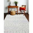 thumbnail image 7 of Bashian R120-IVGY-2.6X8-CL208 2 ft. 6 in. x 8 ft. Venezia Transitional 100 Percentage Wool Hand Tufted Rectangle Area Rug, Ivory & Grey, 7 of 7