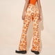 thumbnail image 5 of ICHUANYI Clearance Womens Casual Long Pants High Waist Summer Printed Pants(Yellow, XXL) ICHUANYI WER2023081107222, 5 of 9