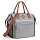 thumbnail image 1 of Bolsa Térmica para Almuerzo LOKASS, Aislante y Antifugas, Gris, 1 of 7