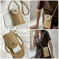 thumbnail image 2 of WEKADRIN 1Pcs Mobile Phone Handbag Compact Pouch in Brown Color for Daily Use and Gifting, 2 of 8