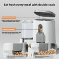 thumbnail image 3 of Cat Bowl Automatic Feeder with Spill Proof Design with Water Fountain Pet Food Dispenser for Small Medium Large Cats Dogs, 3 of 8