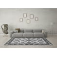 thumbnail image 3 of Ahgly Company Indoor Round Oriental Gray Traditional Area Rugs, 4' Round, 3 of 4