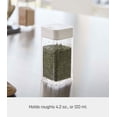 thumbnail image 6 of Yamazaki Home Spice Jar, White, Plastic, No Assembly, 6 of 7