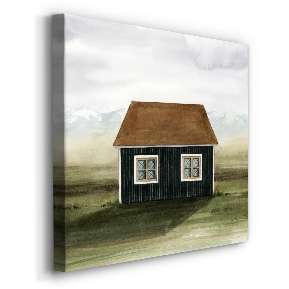 Wexford Home Nordic Cottage II-Premium Gallery Wrapped Canvas, 24" x 24" - Ready to Hang