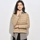thumbnail image 1 of Chaqueta de plumón ligera para mujer, camiseta interior ligera para otoño e invierno, ropa interior, chaqueta cálida de talla grande con cuello redondo, 1 of 5