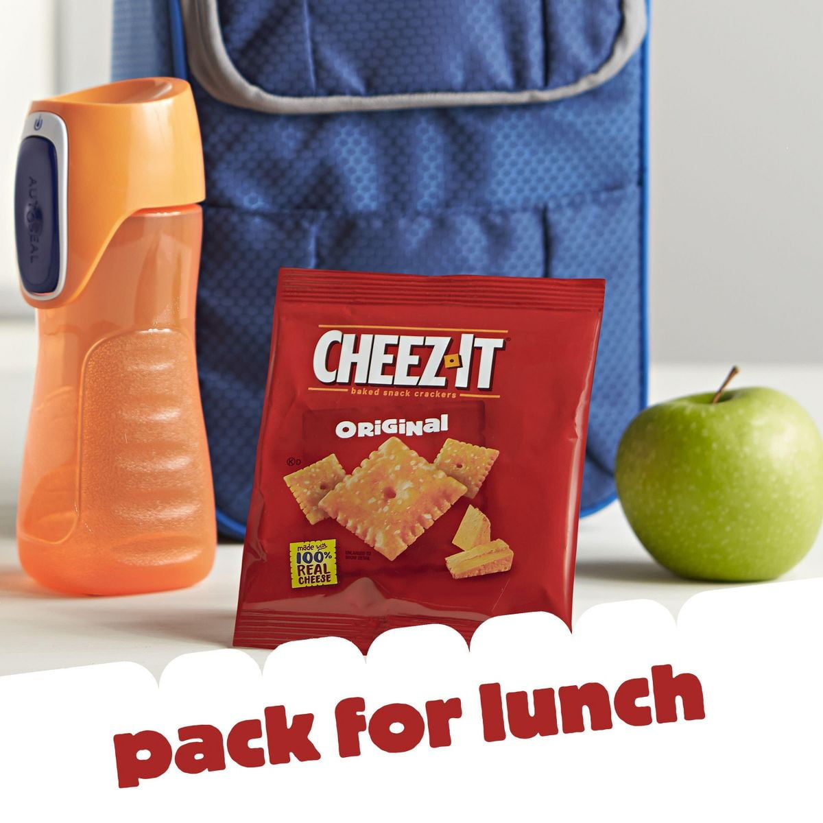 2X - Cheez-It Original Baked Snack Crackers - 1oz - 12ct