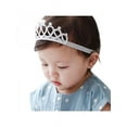 thumbnail image 5 of Luxsea Baby Girls Cute Princess Crown Hair Band Children Hair Accessories Infant Kids Headband Decor, 5 of 6