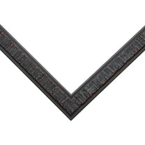 4x10 In Rustic Brown Real Wood Picture Frame Width 0.75 inches | Interior Frame Depth 0.5 inches |