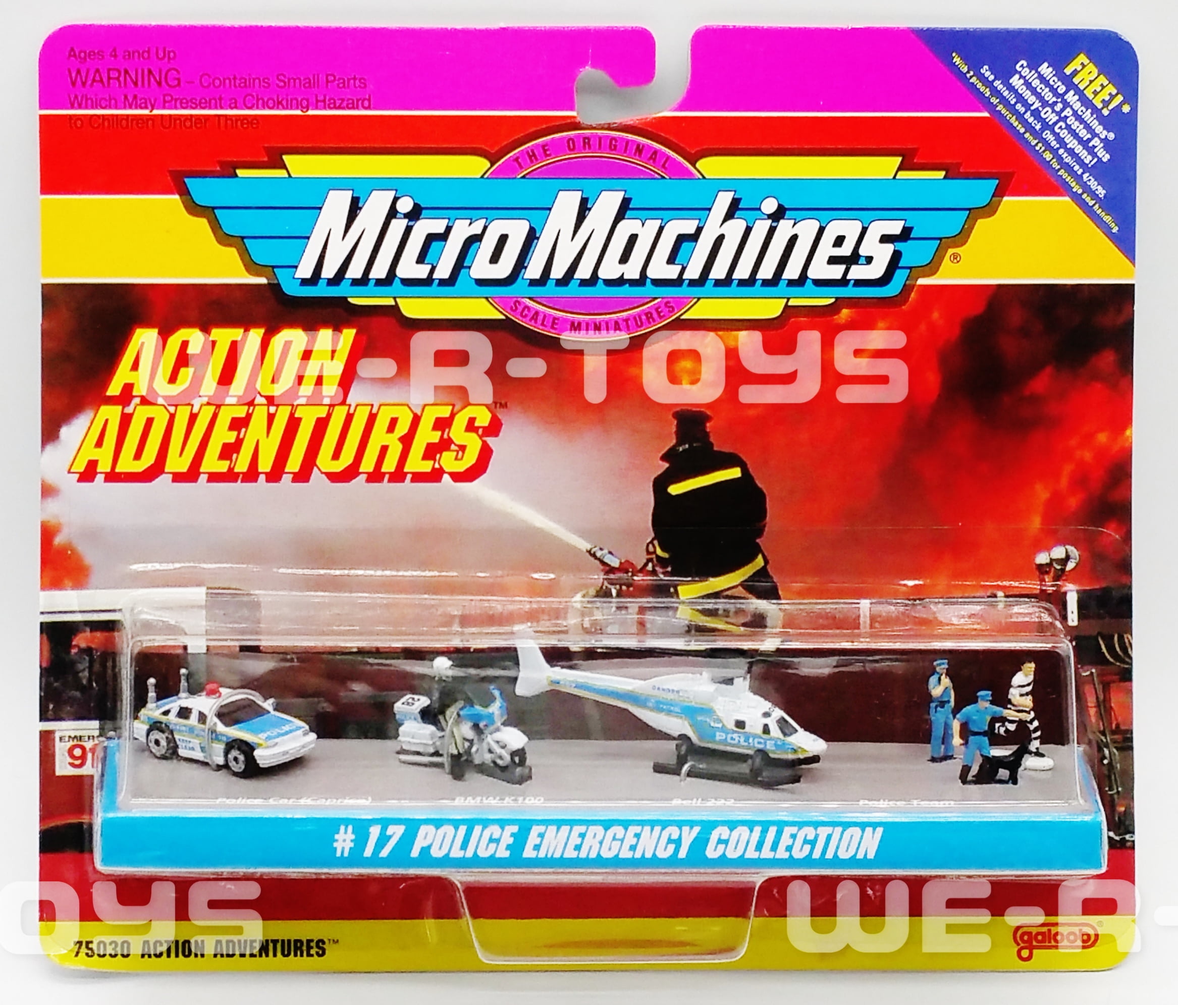 1993 Micro Machines: Action Adventures, #19 SHUTTLE TEAM COLLECTION