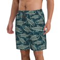 thumbnail image 2 of Balery Fish Style Traje de Baño Estilo Hawaiano para Hombre, Shorts de Secado Rápido con Bolsillos-Medium, 2 of 6