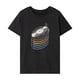 thumbnail image 1 of Camiseta para mujer Ropa de verano Ropa deportiva Camiseta con cuello redondo para caminar Viajes Mujer Negro, 1 of 7