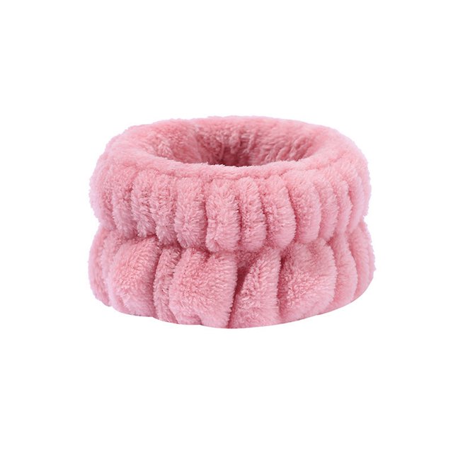 Pulsera deportiva de franela de color sólido lavable, resistente al agua, lavable, funda resistente a la humedad