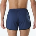 thumbnail image 7 of Hvot&aat Men's Gym Workout Shorts Breathable Running Training Zipper Pocket Shorts Casual Solid Color Shorts, 7 of 7