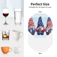 thumbnail image 6 of Pofeuu Cute Gnomes in USA1 Print Coasters for Drinks, 4Pack PU Leather Coasters, Bar Drink Coasters for Tabletop Protection, Furniture from Damage-Octagon, 6 of 6
