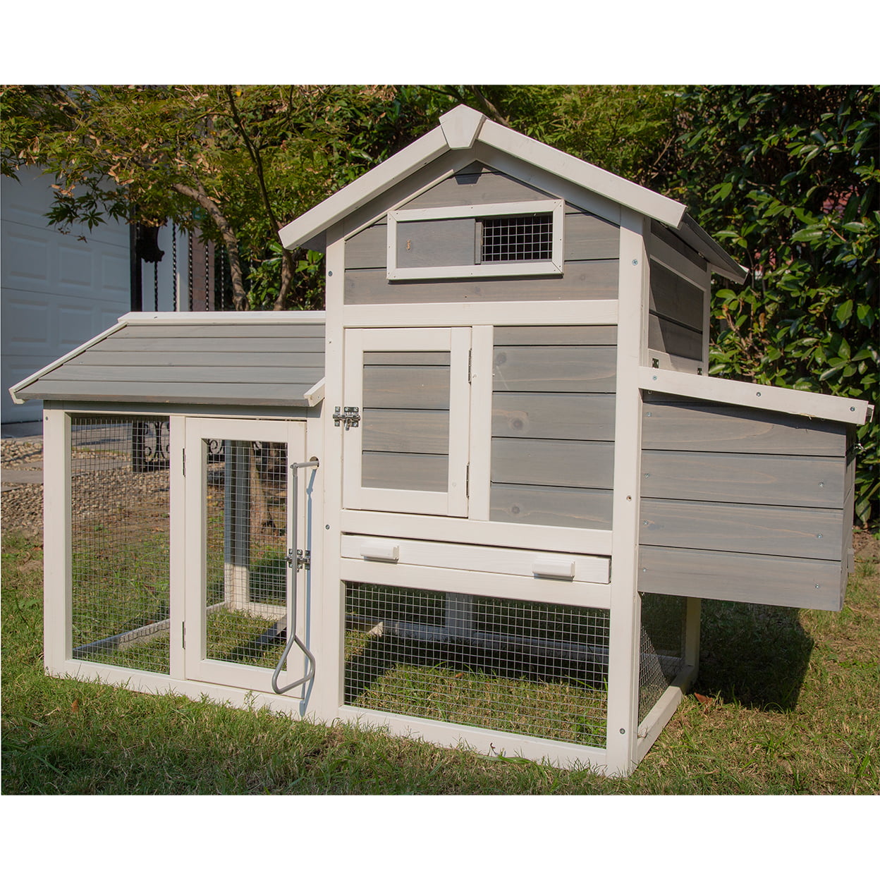 Pets Imperial® Green Ritz Large Chicken Coop Hen Poultry Ark House Run Nest New 